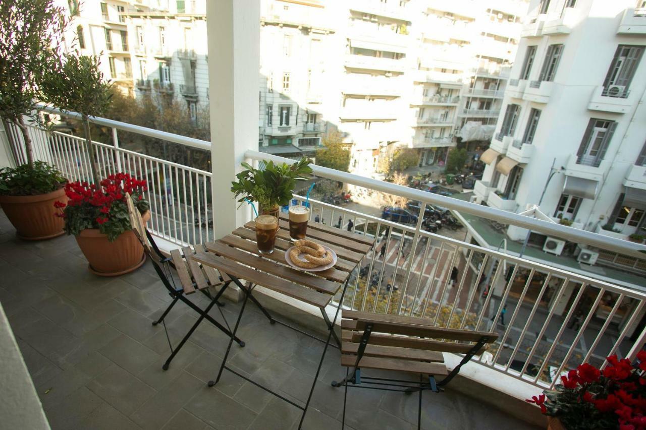 The Lux Gorgeous Apartment Thessaloniki Exterior foto
